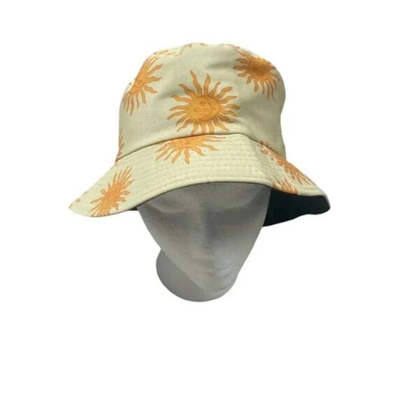 Source Unknown Accessories - Men Women Fisherman Bucket Hat Cotton Cap Camping Wide Brim Visor Sun Summer